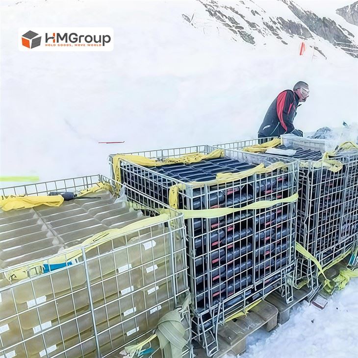 europe wire container for wine industry